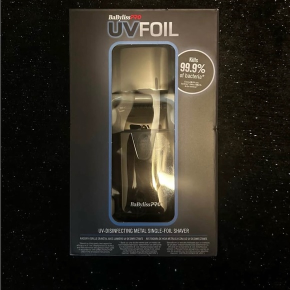 BaBylissPRO UV Foil Shaver - Sleek Black